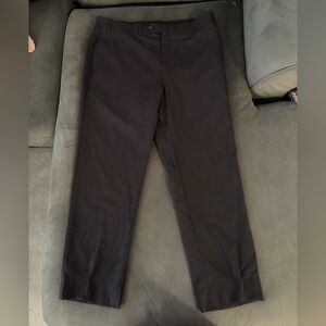 Lauren Ralph Lauren Men’s Black Wool Dress Pants Size 40x32 Total Comfort